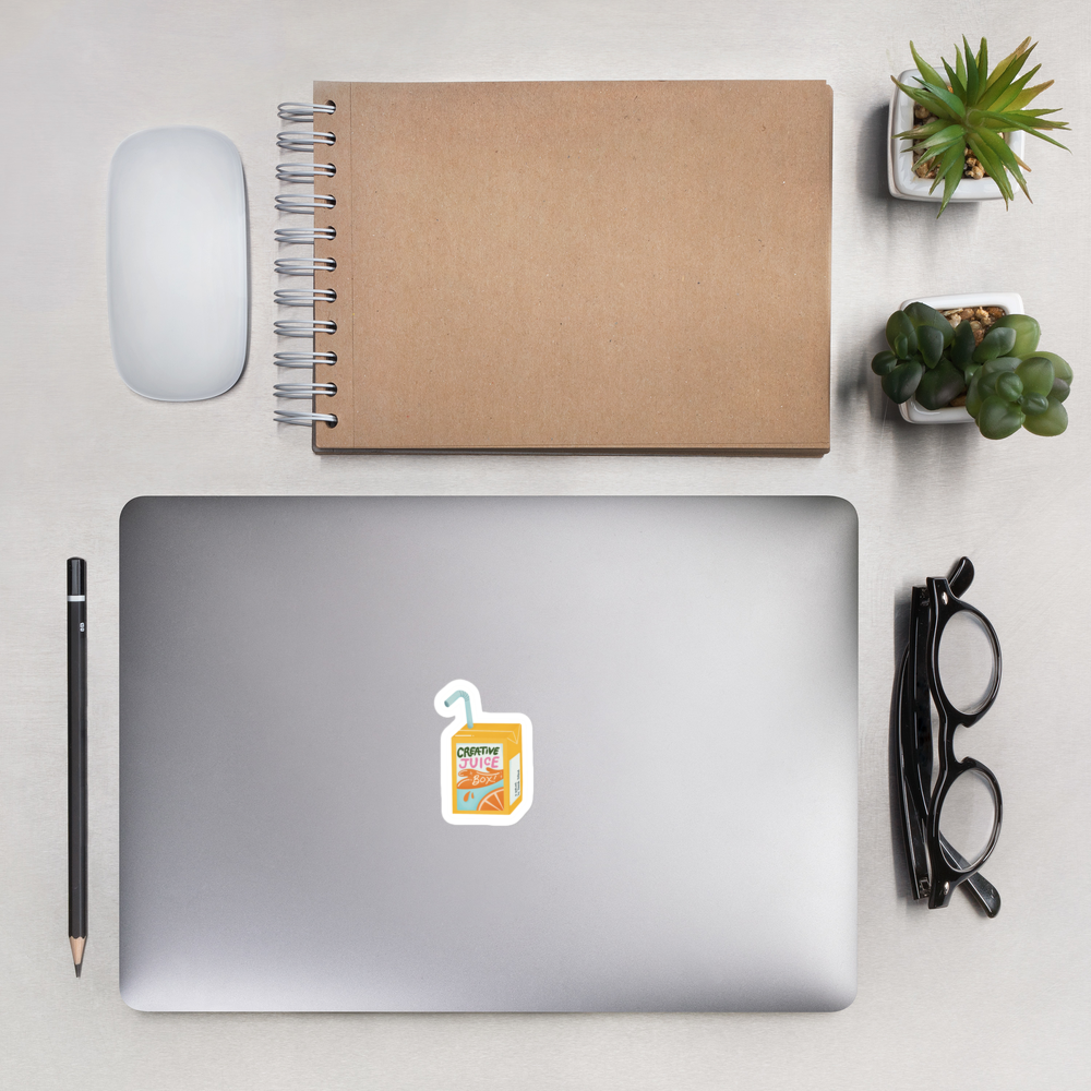 Creative Juice Box Sticker