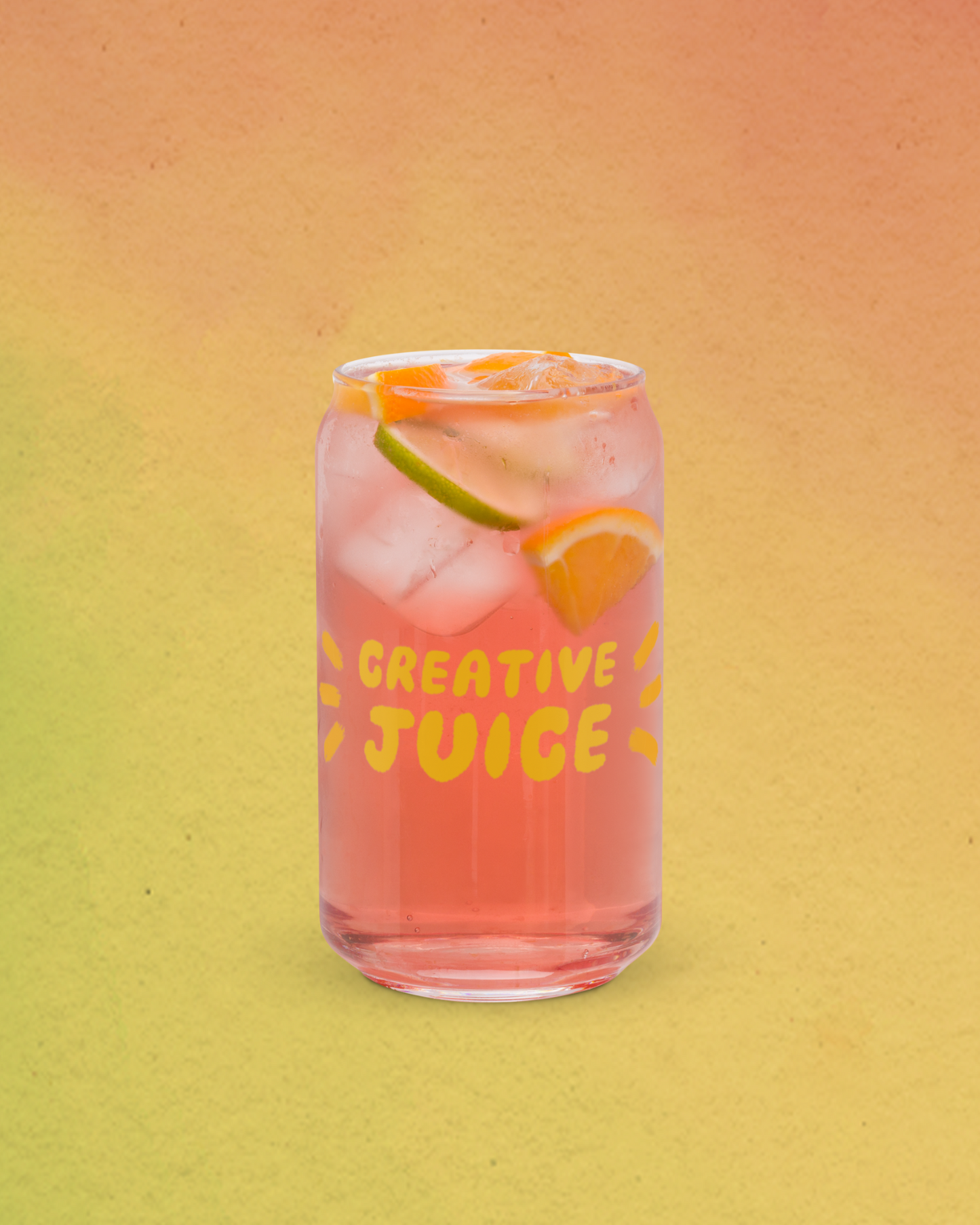 Creative Juice Box Glass