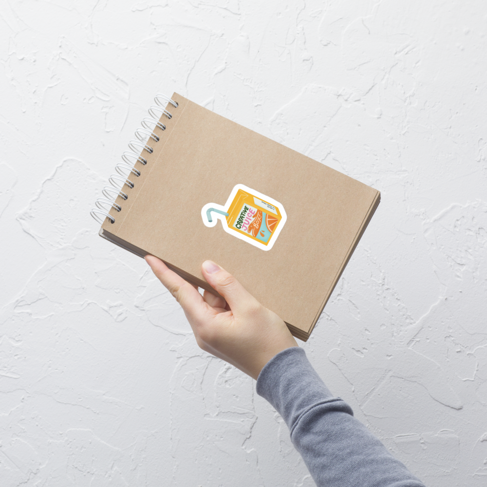 Creative Juice Box Sticker
